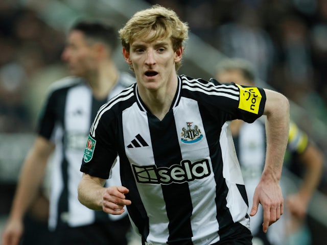 Anthony Gordon de Newcastle United le 5 février 2025