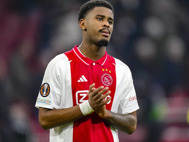 Le défenseur de l'Ajax Jorrel Hato en décembre 2024.
