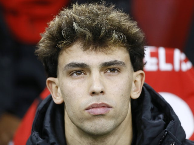 Joao Felix de Chelsea - en prêt à l'AC Milan - photo du 10 février 2025