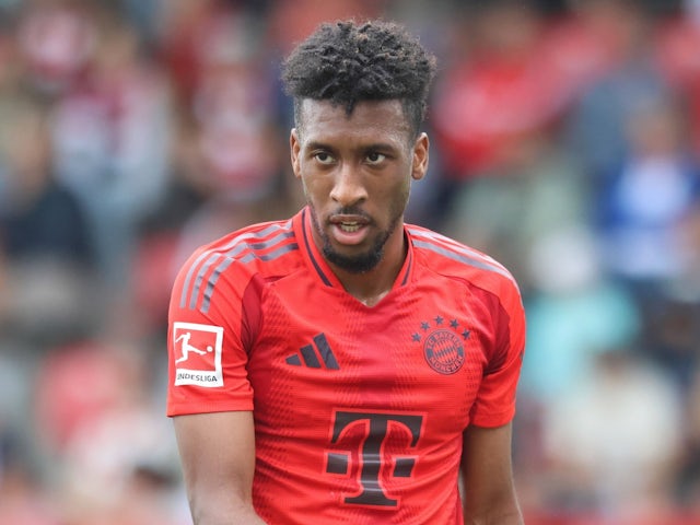Kingsley Coman du Bayern Munich le 20 août 2024 Kingsley Coman du Bayern Munich le 20 août 2024