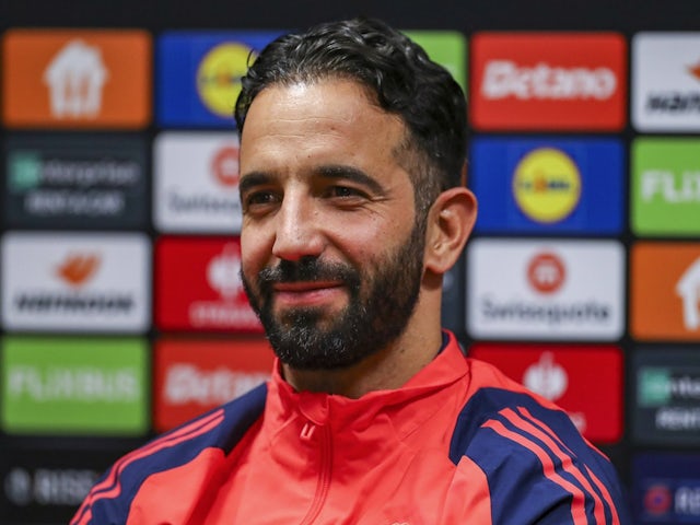 Ruben Amorim de Manchester United le 11 décembre 2024