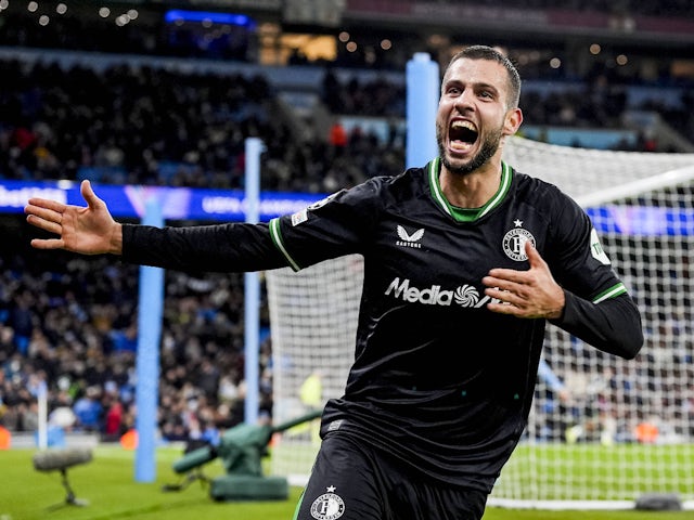 David Hancko de Feyenoord le 26 novembre 2024