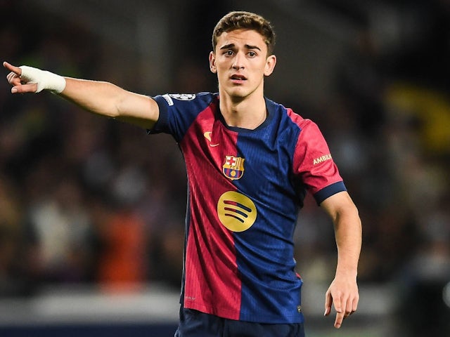 Barcelone's Gavi le 29 janvier 2025