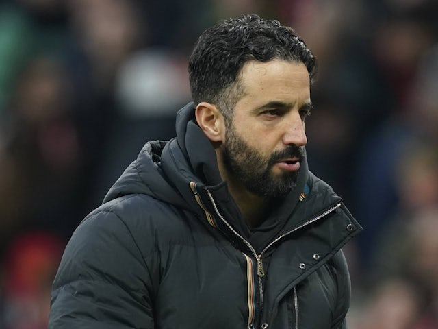 L'entraîneur-chef de Manchester United Ruben Amorim le 2 mars 2025 L'entraîneur-chef de Manchester United Ruben Amorim le 2 mars 2025