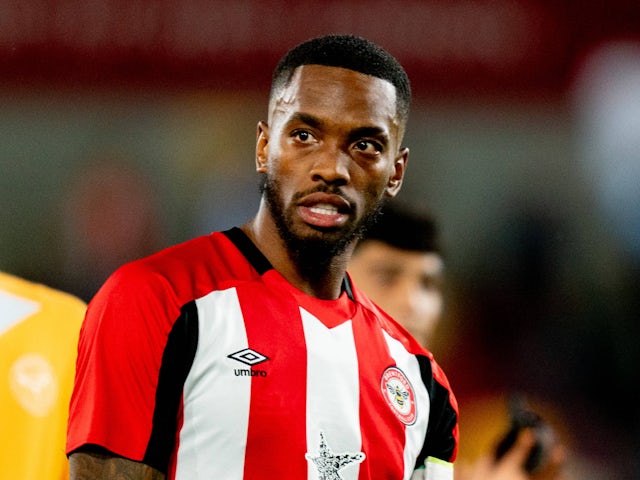 Ivan Toney de Brentford illustré en août 2024 Ivan Toney de Brentford illustré en août 2024
