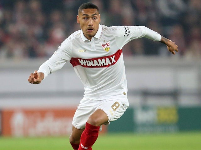 Enzo Millot de Stuttgart lors du match de la Ligue des champions de son équipe contre Atalanta, le 6 novembre 2024