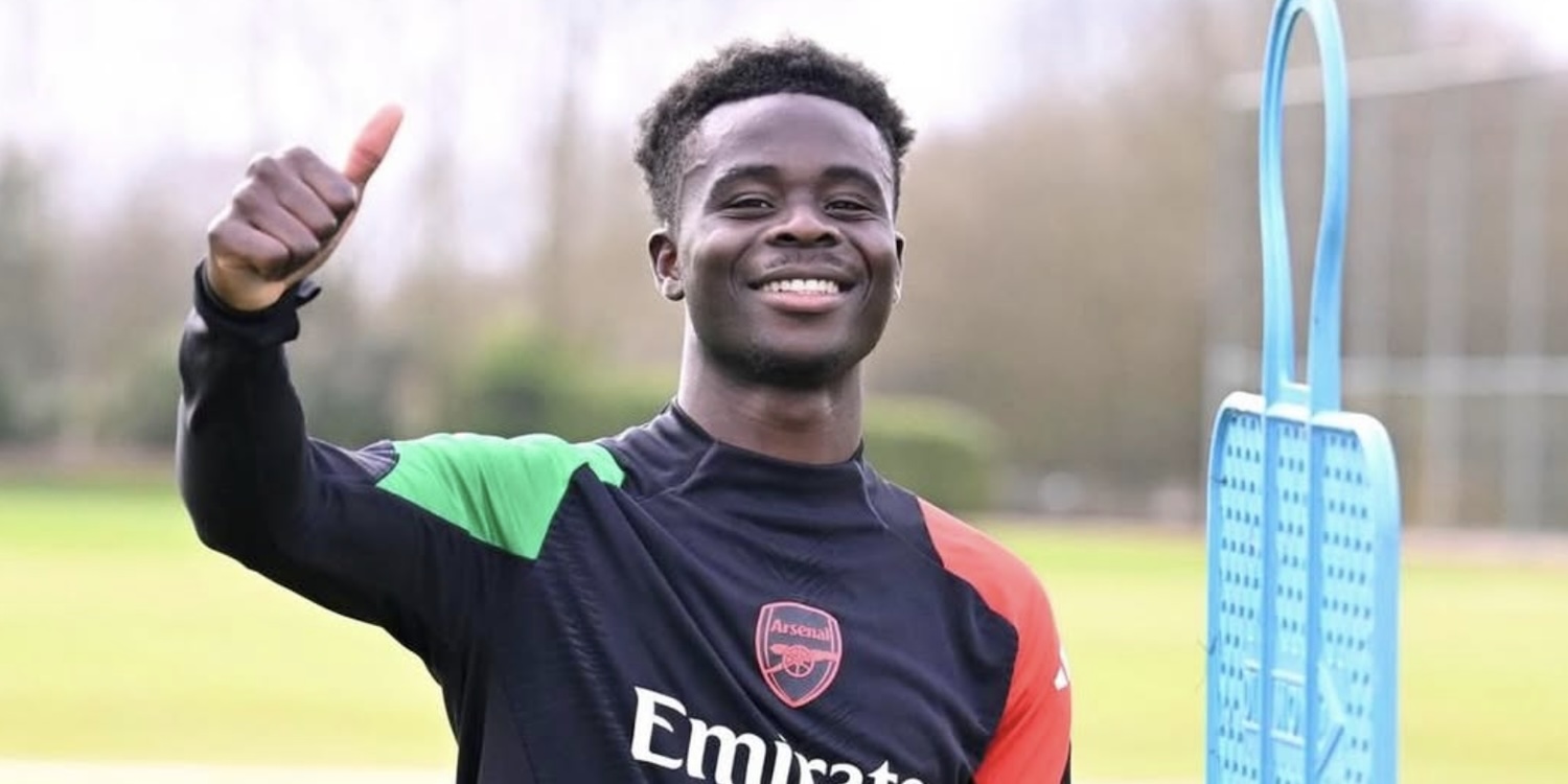 Bonjour encore, le dos de Saka + la répression UEFA requise