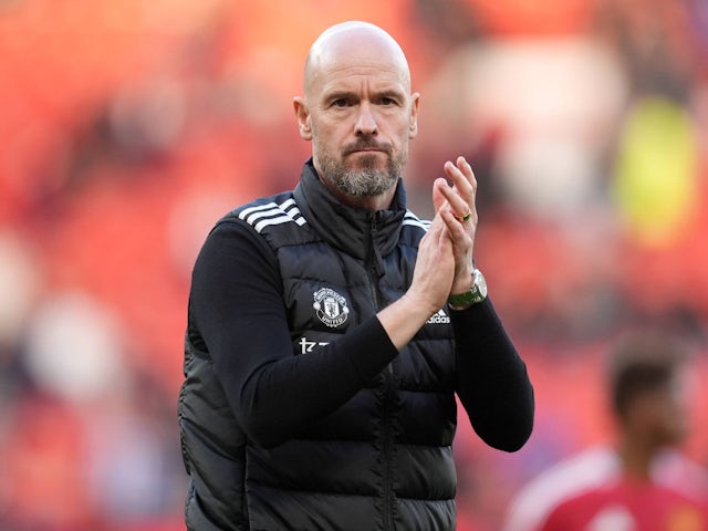 Manchester United Manager Erik Ten Hag le 19 octobre 2024
