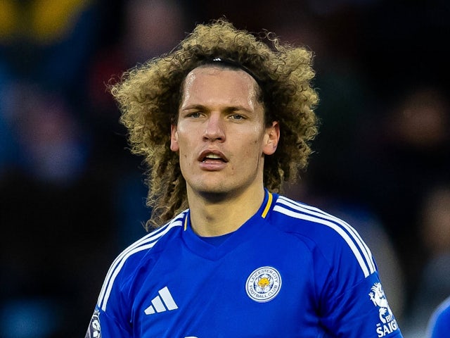 Wout Faes de Leicester City le 22 décembre 2024
