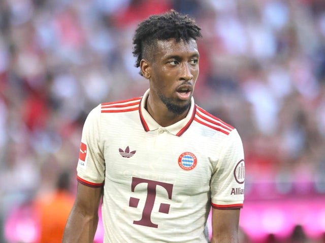 Kingsley Coman du Bayern Munich le 1er septembre 2024