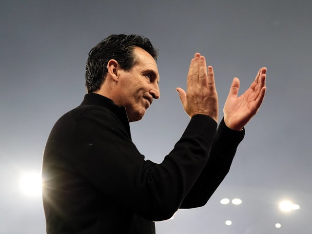 L'entraîneur-chef d'Aston Villa Unai Emery en octobre 2024.