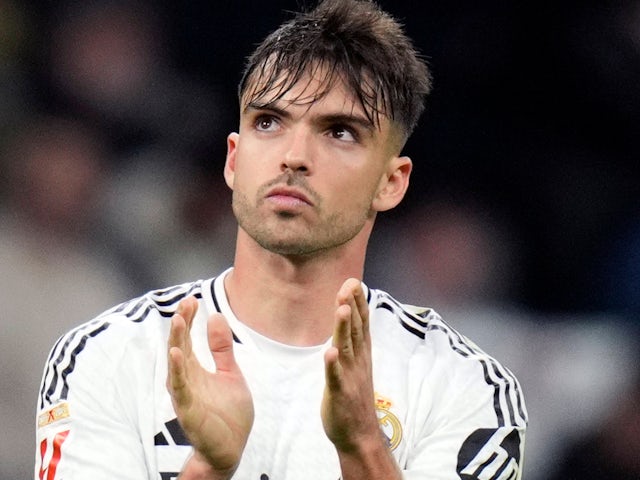 Raul Asencio du Real Madrid représenté le 8 février 2025