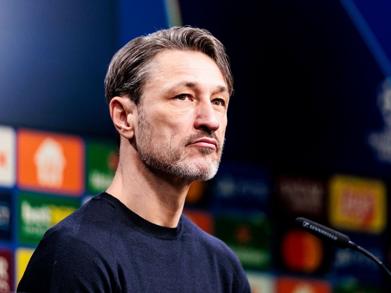 Borussia Dortmund head coach Niko Kovac during the press conference for his side