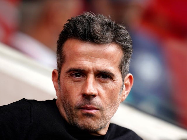Marco Silva, qui a parlé des assaillants de Fulham après avoir marqué quatre fois pour confirmer la relégation de Luton de la Premier League lors d'une victoire 4-2 à Kenilworth Road, le 5 mai 2024 (le 8 août 2024)