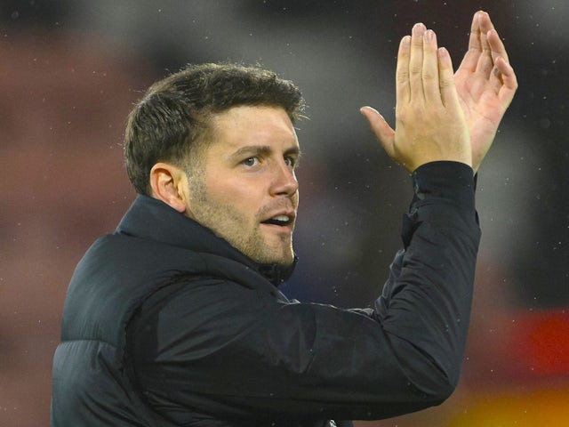 L'entraîneur-chef de Brighton & Hove Albion, Fabian Hurzeler, le 23 novembre 2024