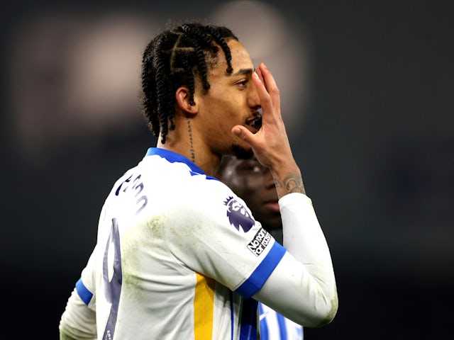 Joao Pedro célèbre le score contre Bournemouth le 25 février 2025 Joao Pedro célèbre le score contre Bournemouth le 25 février 2025