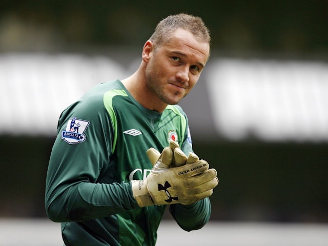 Paul Robinson de Blackburn Rovers le 13 mars 2010