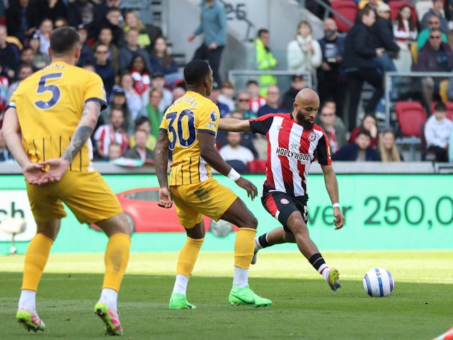 Bryan MBEUMO en fait 2-1 à Brentford le 19 avril 2025