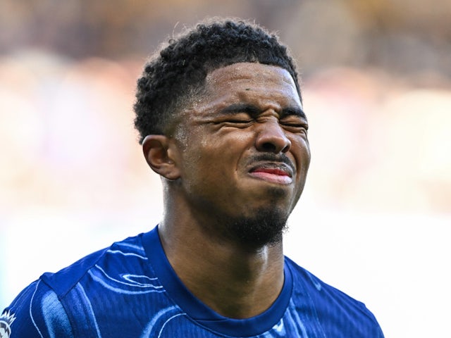 Defender de Chelsea Wesley Fofana en octobre 2024.