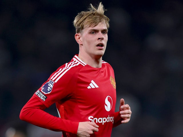 Tobyer de Manchester United le 9 mars 2025