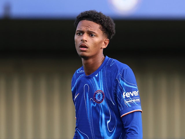 L'ailier de Chelsea Omari Kellyman en août 2024.