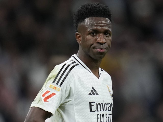 Vinicius junior du Real Madrid le 20 avril 2025