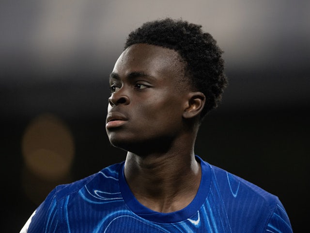 Winger de Chelsea Tyrique George en février 2025.