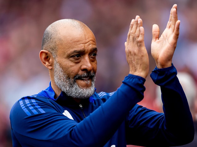 L'entraîneur-chef de Nottingham Forest Nuno Espirito Santo en avril 2025.
