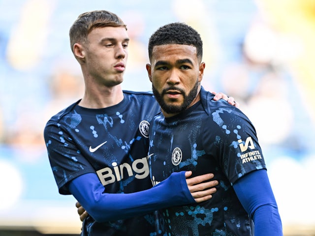 Cole Palmer et Reece James de Chelsea représentés le 27 octobre 2024