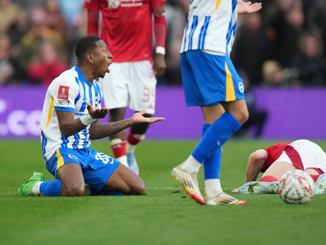 Pervis de Brighton & Hove Albion le 29 mars 2025