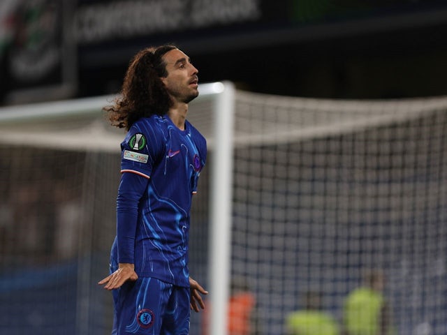 Marc Cucurella célèbre pour Chelsea le 17 avril 2025