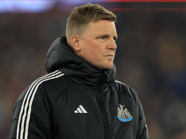 Manager de Newcastle United Eddie Howe le 10 mars 2025
