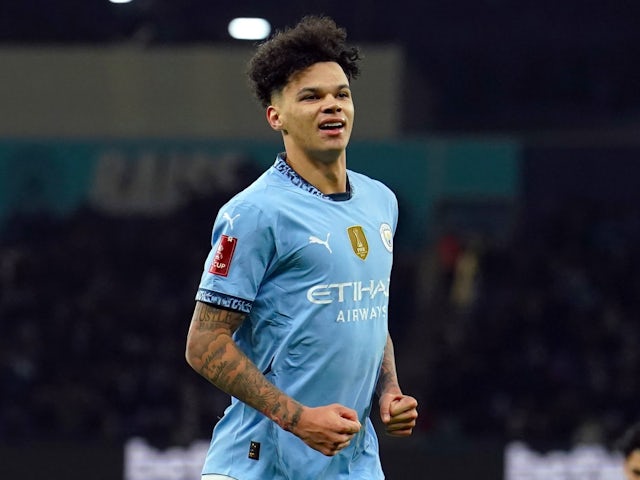 Nico O'rielly de Manchester City le 11 janvier 2025