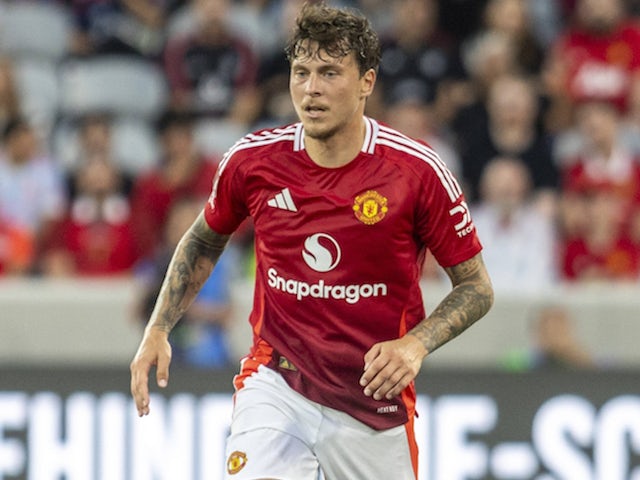 Le défenseur de Manchester United Victor Lindelof le 31 juillet 2024