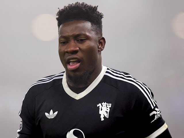 Le gardien de but de Manchester United Andre Onana le 26 décembre 2024