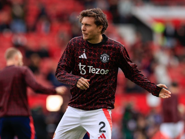 Victor Lindelof de Manchester United le 29 septembre 2024