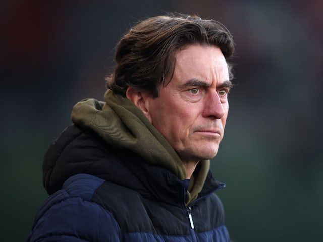 Le manager de Brentford, Thomas Frank, illustré le 15 mars 2025