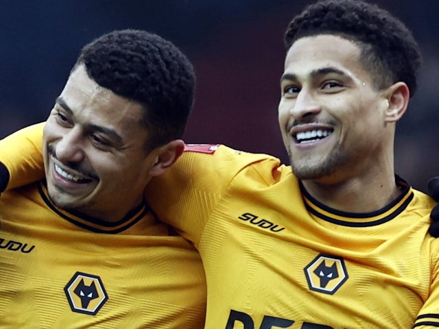 Andre et Joao Gomes de Wolverhampton Wanderers, illustré le 9 février 2025