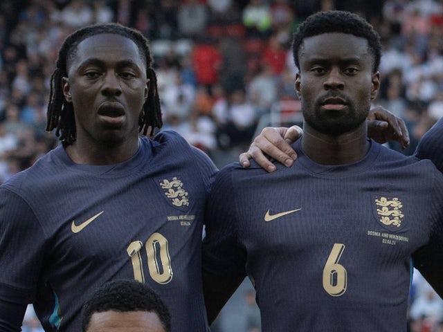 Crystal Palace et Ebechi Eze en Angleterre et Marc Guehi illustré le 3 juin 2024