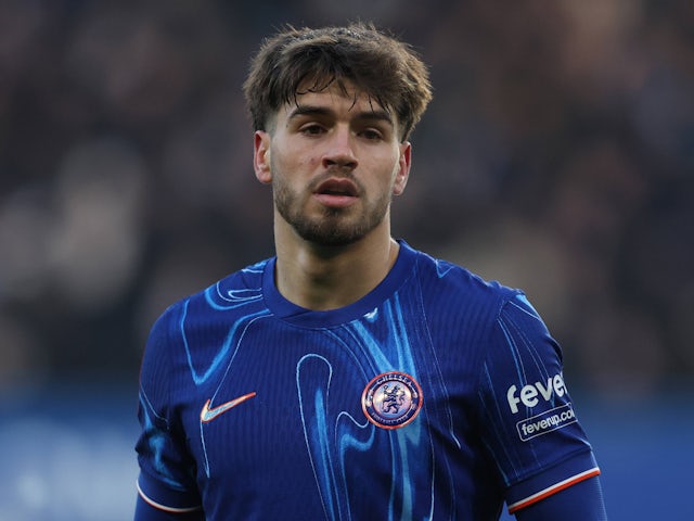 Marc Guiu de Chelsea illustré le 11 janvier 2025