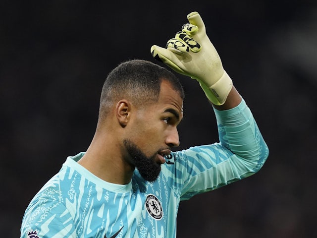 Le gardien de Chelsea Robert Sanchez en novembre 2024.