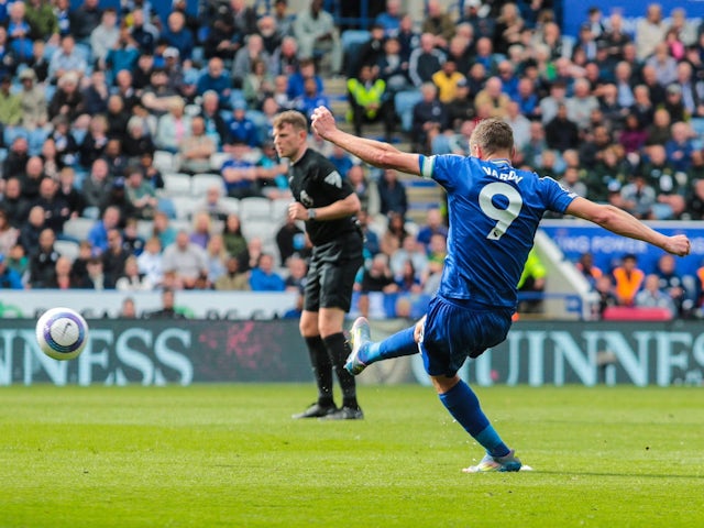 Jamie Vardy de Leicester City le 3 mai 2025