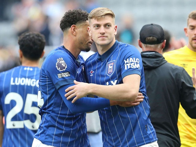 Liam Delap d'Ipswich Town le 27 avril 2025