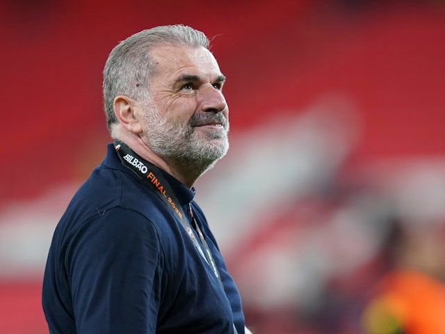 Tottenham Hotspur Manager Ange postcoglou sur la photo le 21 mai 2025