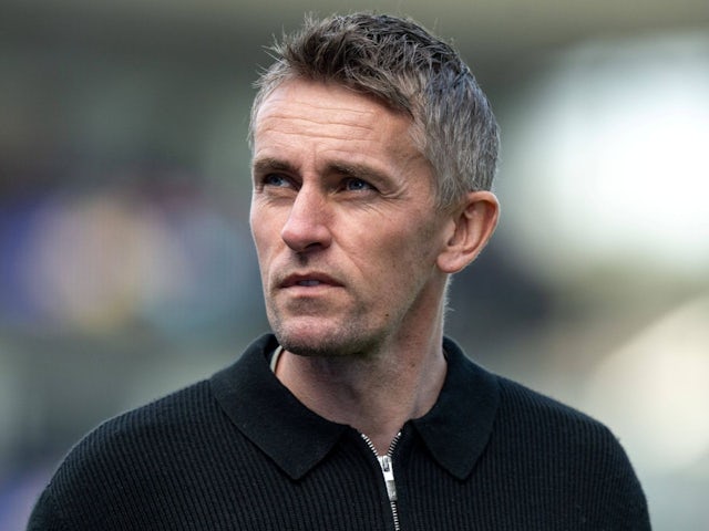 Directeur d'Ipswich Town Kieran McKenna avant le match de son équipe contre Crystal Palace, le 8 mars 2025