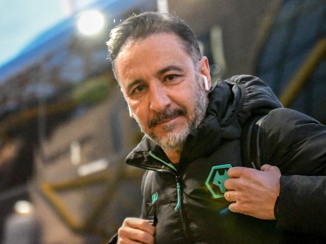Le directeur de Wolverhampton Wanderers Vitor Pereira avant le match de son équipe contre Everton, le 8 mars 2025