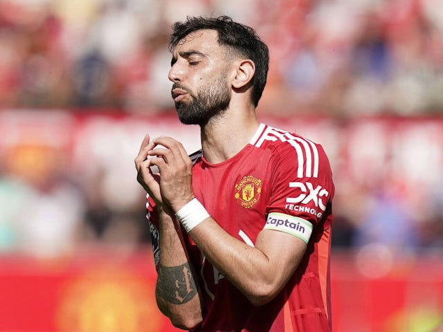 Bruno Fernandes de Manchester United le 11 mai 2025