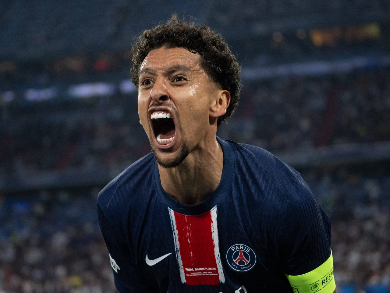 Paris Saint-Germain captain Marquinhos pictured on May 31, 2025