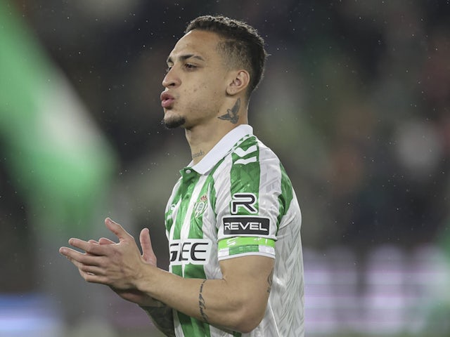 Antony de Manchester United en prêt à Real Betis le 02 janvier 2025