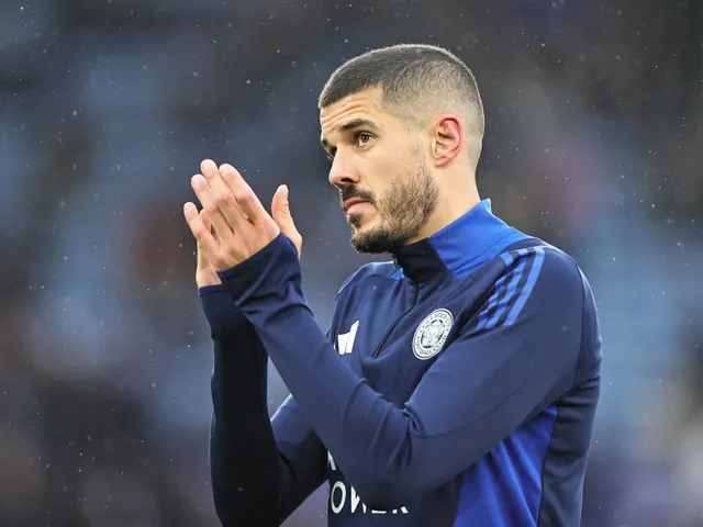 Le défenseur de Leicester City Conor Coady en décembre 2024.